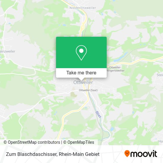 Карта Zum Blaschdaschisser