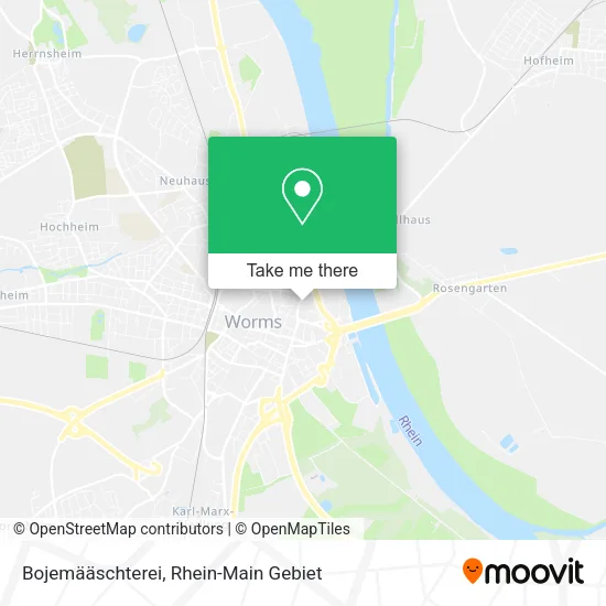 Карта Bojemääschterei