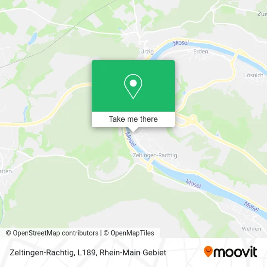 Карта Zeltingen-Rachtig, L189