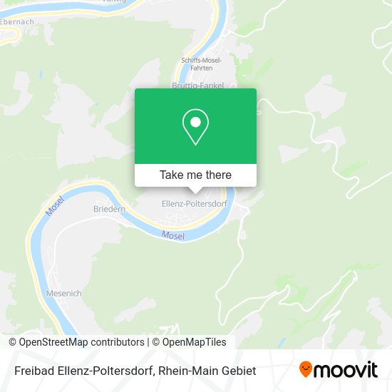 Карта Freibad Ellenz-Poltersdorf