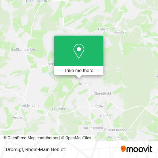 Карта Dromigt