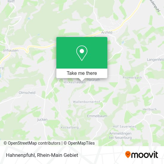 Карта Hahnenpfuhl