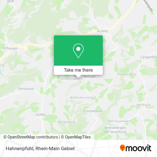 Карта Hahnenpfuhl