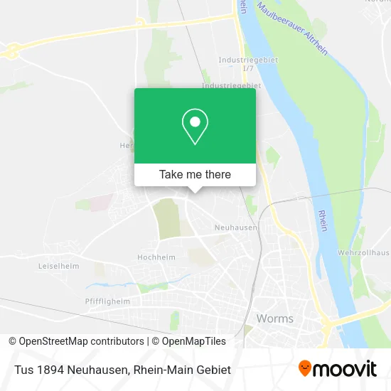 Карта Tus 1894 Neuhausen