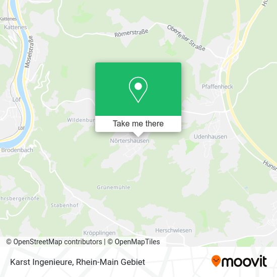 Карта Karst Ingenieure