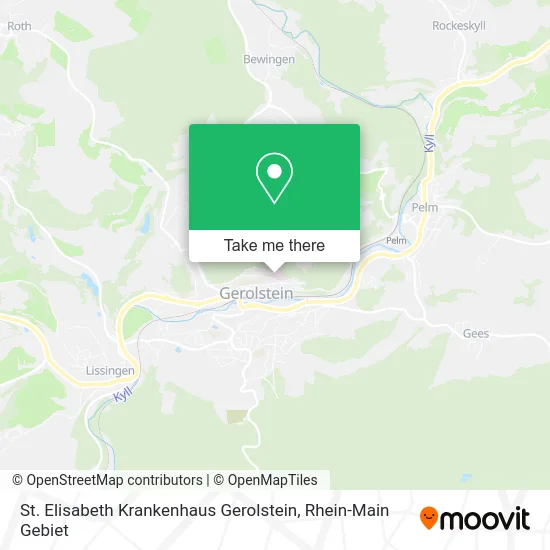 Карта St. Elisabeth Krankenhaus Gerolstein