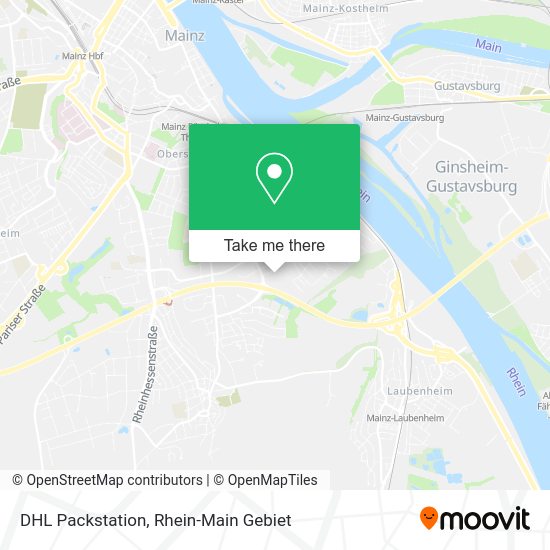 Карта DHL Packstation
