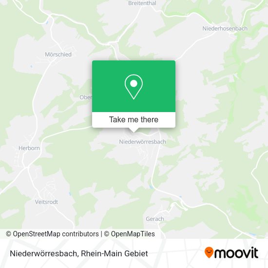 Карта Niederwörresbach