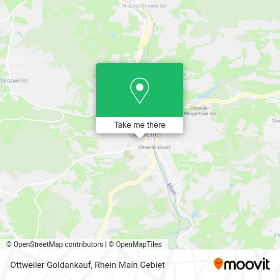 Карта Ottweiler Goldankauf