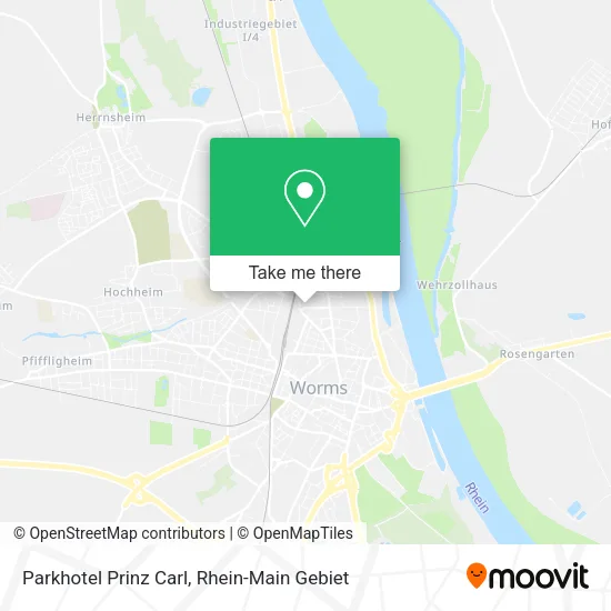 Карта Parkhotel Prinz Carl