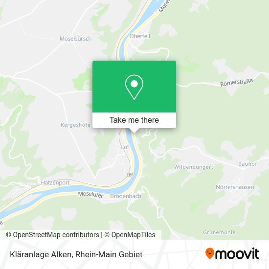 Карта Kläranlage Alken