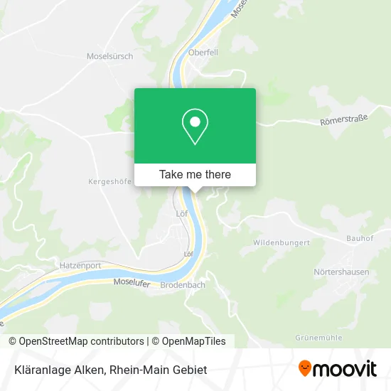 Карта Kläranlage Alken