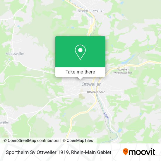 Карта Sportheim Sv Ottweiler 1919