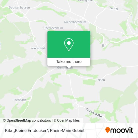 Карта Kita „Kleine Entdecker“