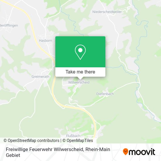 Карта Freiwillige Feuerwehr Wilwerscheid