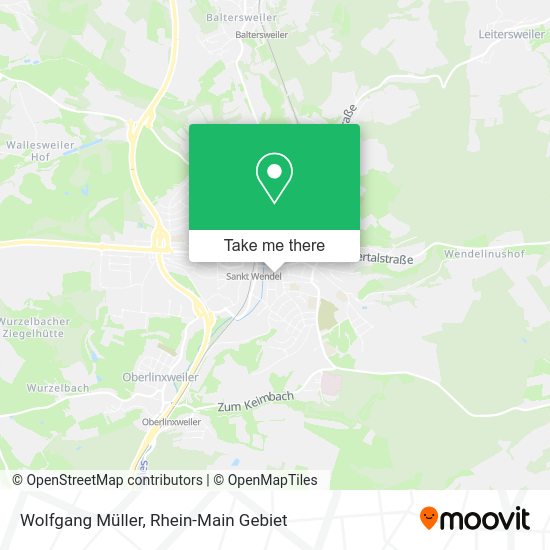 Карта Wolfgang Müller