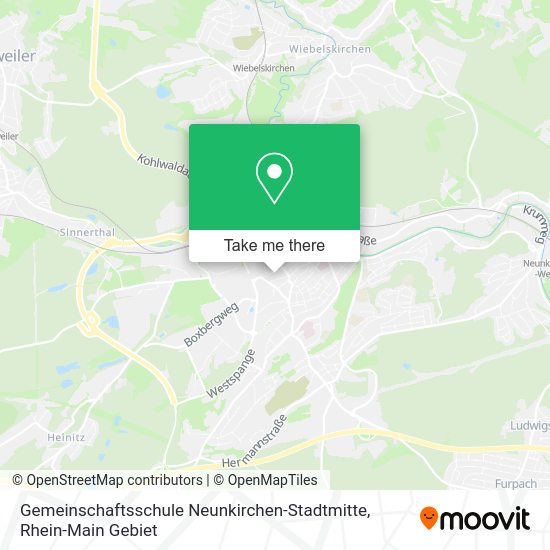 Карта Gemeinschaftsschule Neunkirchen-Stadtmitte