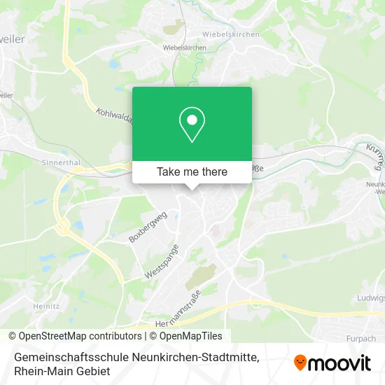 Карта Gemeinschaftsschule Neunkirchen-Stadtmitte