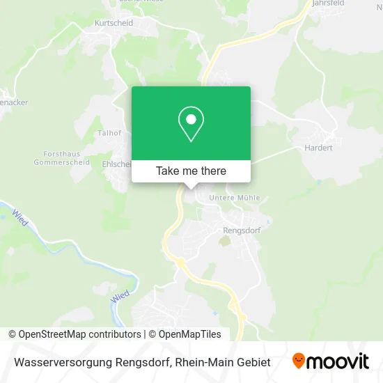 Карта Wasserversorgung Rengsdorf