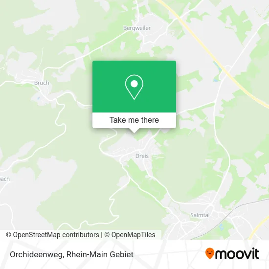Карта Orchideenweg