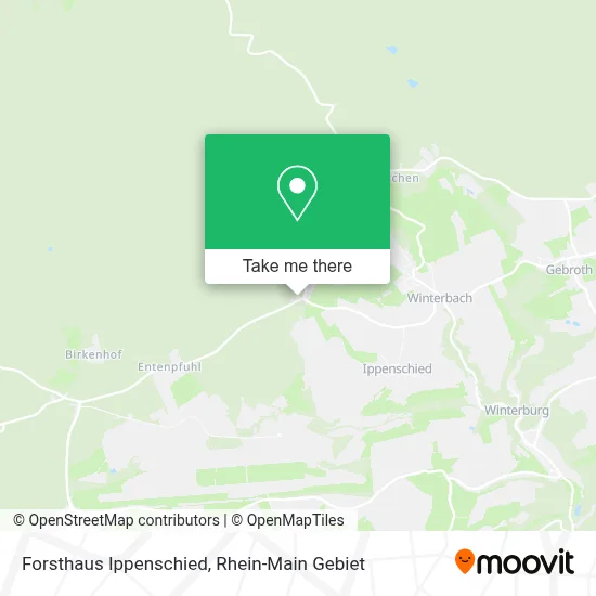 Forsthaus Ippenschied map