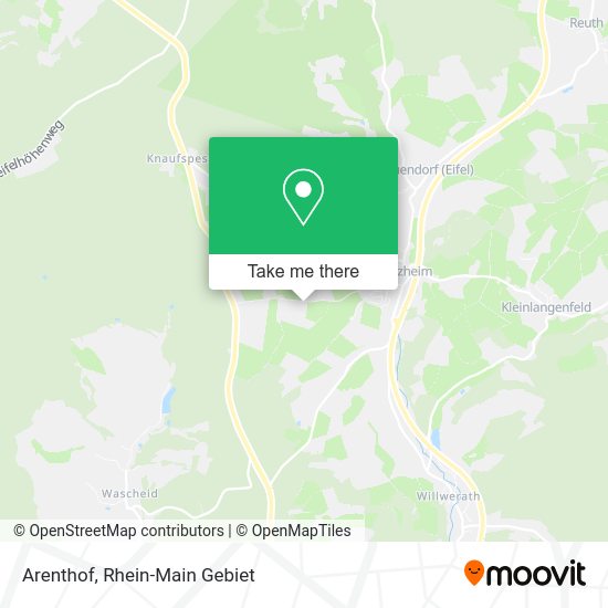 Arenthof map