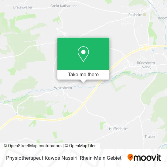 Карта Physiotherapeut Kawos Nassiri
