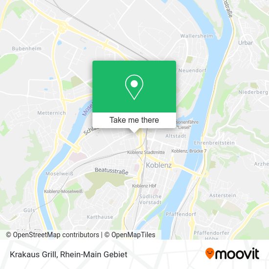 Карта Krakaus Grill