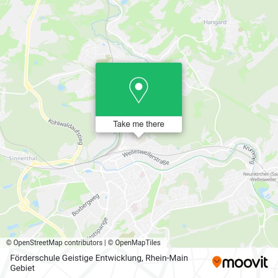 Карта Förderschule Geistige Entwicklung