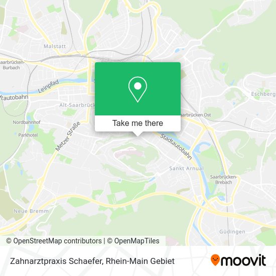 Карта Zahnarztpraxis Schaefer