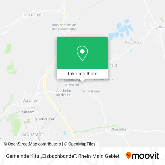 Карта Gemeinde Kita „Eisbachbande“