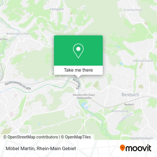 Карта Möbel Martin