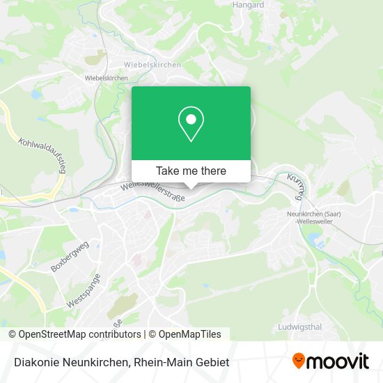 Карта Diakonie Neunkirchen