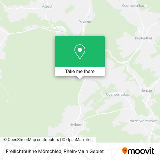 Карта Freilichtbühne Mörschied