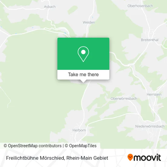 Карта Freilichtbühne Mörschied