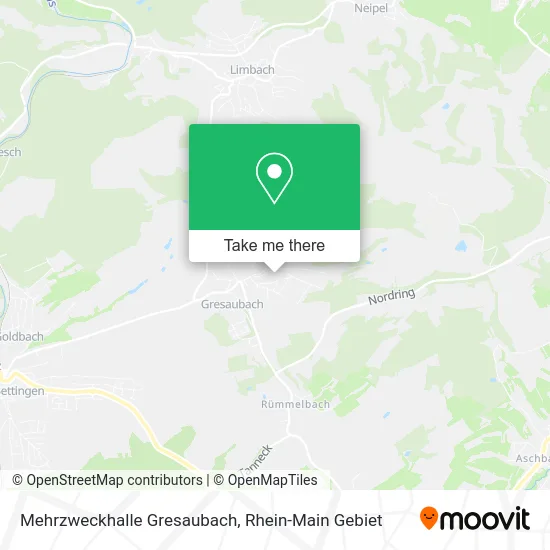 Карта Mehrzweckhalle Gresaubach