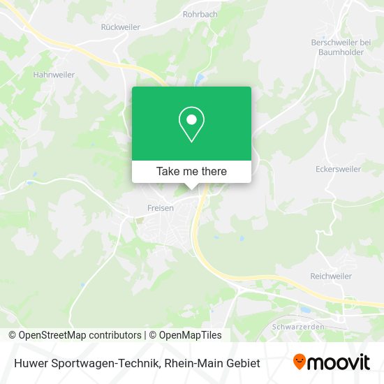 Карта Huwer Sportwagen-Technik