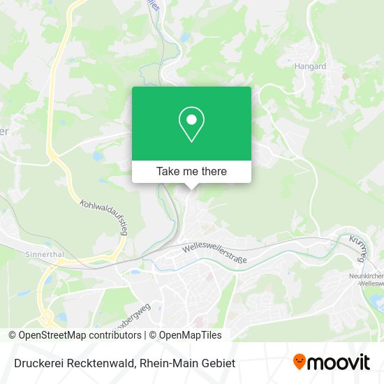 Карта Druckerei Recktenwald