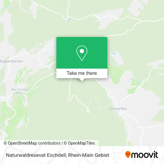 Карта Naturwaldresevat Eschdell