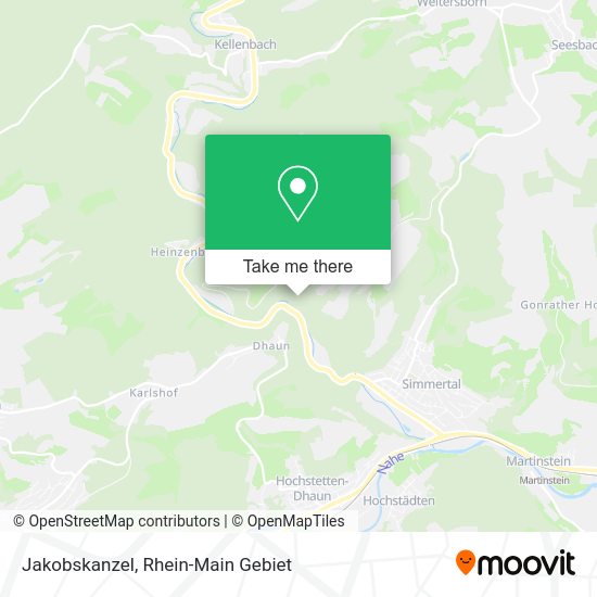 Карта Jakobskanzel