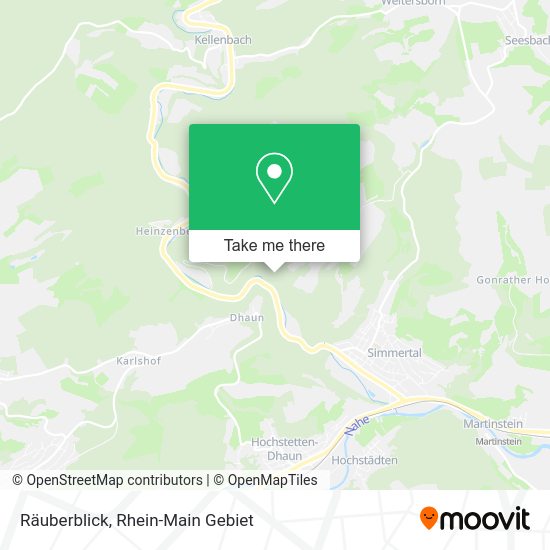 Карта Räuberblick