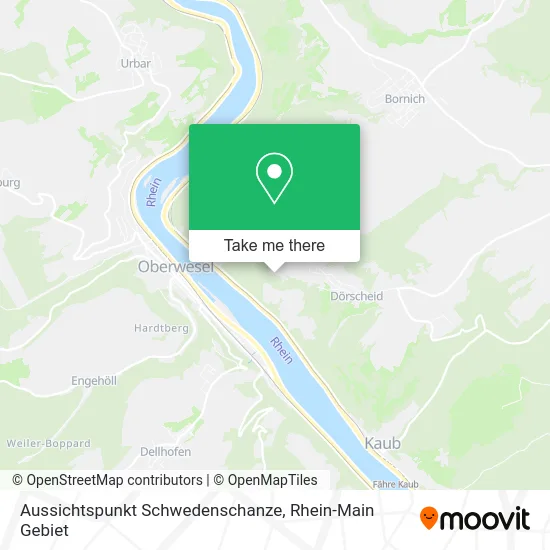 Карта Aussichtspunkt Schwedenschanze