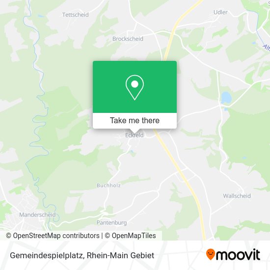 Карта Gemeindespielplatz