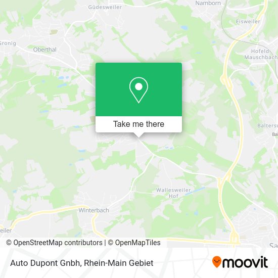 Карта Auto Dupont Gnbh