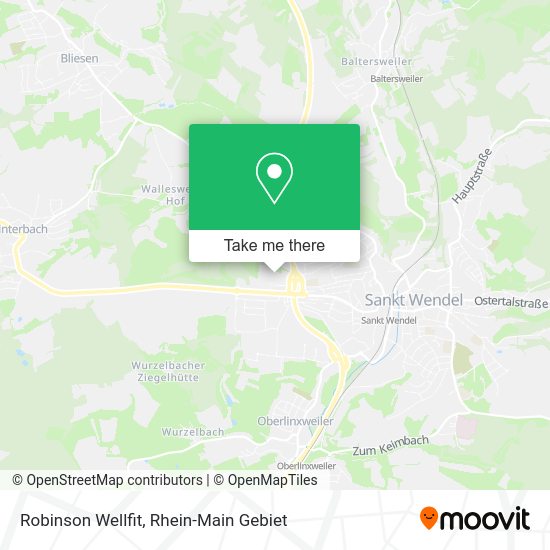 Robinson Wellfit map