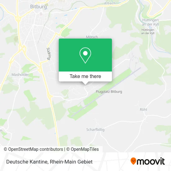 Карта Deutsche Kantine