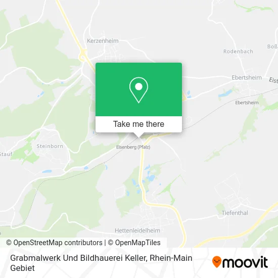 Карта Grabmalwerk Und Bildhauerei Keller