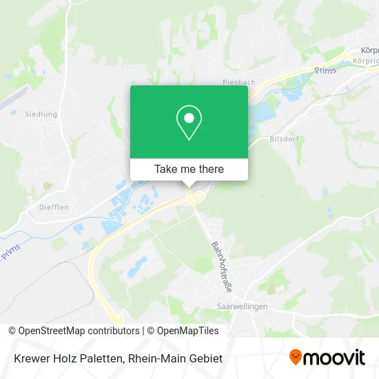Карта Krewer Holz Paletten