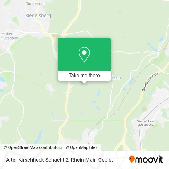 Карта Alter Kirschheck-Schacht 2