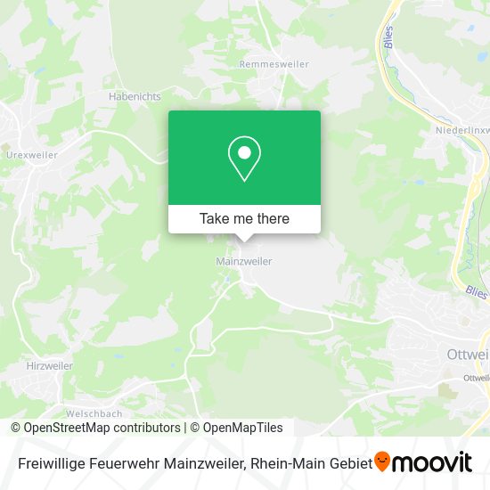 Карта Freiwillige Feuerwehr Mainzweiler